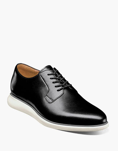 Fuel 5-Eye Plain Toe Oxford Black