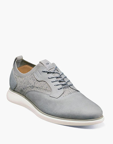 Fuel Knit Plain Toe Oxford in Light Gray for $175.00 dollars.