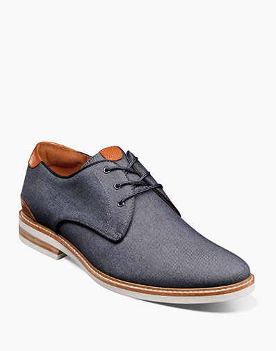 Highland Canvas Plain Toe Oxford