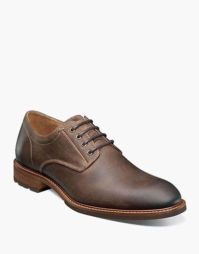 Lodge Plain Toe Oxford in Brown CH for $160.00 dollars.