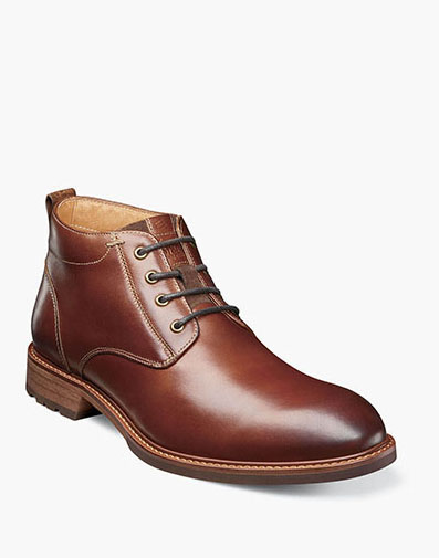 Lodge Plain Toe Chukka Boot in Chestnut for $190.00 dollars.