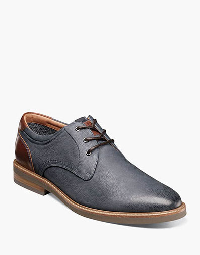 Highland II Plain Toe Oxford in Navy for $160.00 dollars.