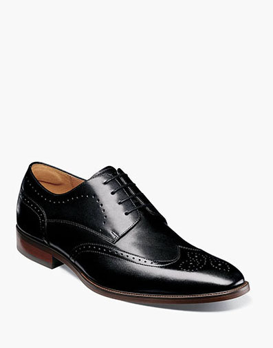 Sorrento Wingtip Oxford in Black for $109.99 dollars.