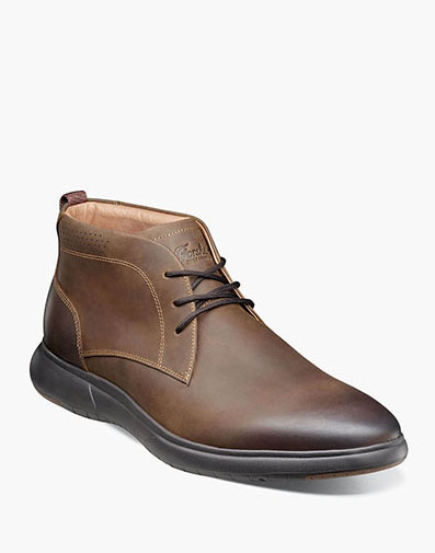 Flair Plain Toe Chukka Boot in Brown CH for $190.00 dollars.