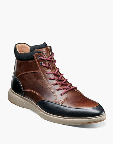 Flair Moc Toe Lace Up Boot in Brown Multi for $190.00 dollars.