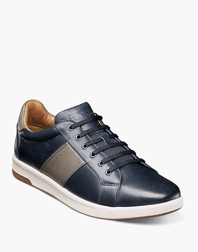 Crossover Lace To Toe Sneaker in Navy for $160.00 dollars.
