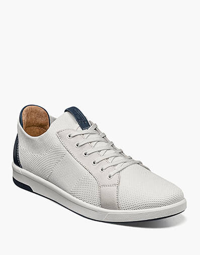 Crossover Knit Lace To Toe Sneaker in White for $135.00 dollars.
