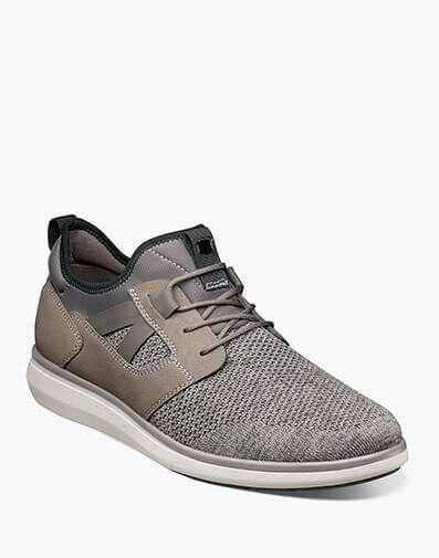 Venture Knit Plain Toe Lace Up Sneaker in Gray for $150.00 dollars.