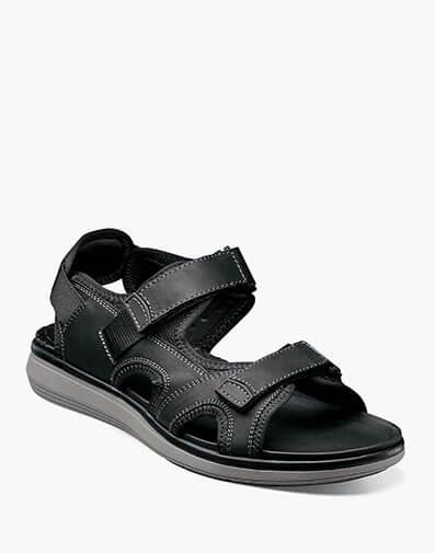 Venture River Sandal in Black Waxy for $145.00 dollars.