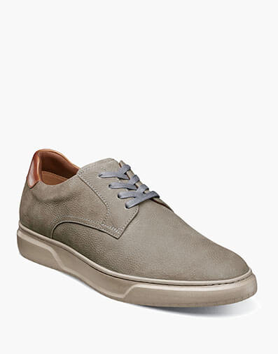 Premier Plain Toe Lace Up Sneaker in Gray for $155.00 dollars.