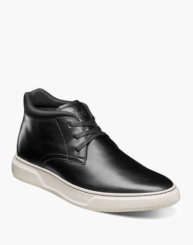 Premier Plain Toe Chukka Boot in Black for $170.00 dollars.