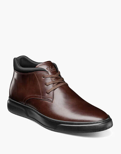 Premier Plain Toe Chukka Boot in Brown for $170.00 dollars.