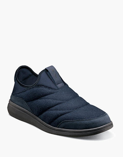 Java Wool Moc Toe Slip On in Navy for $100.00 dollars.