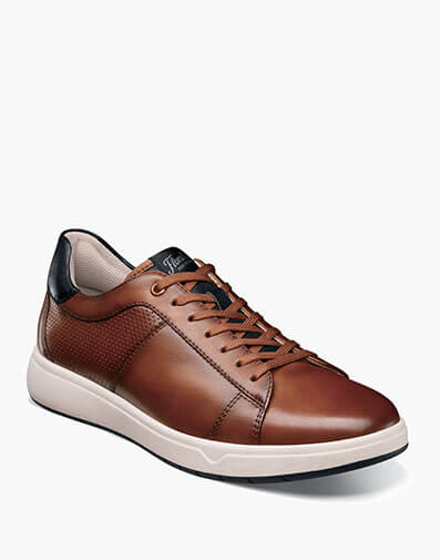 Heist Lace To Toe Sneaker in Cognac for $170.00 dollars.