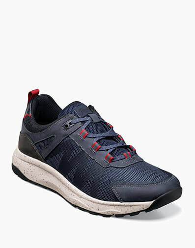 Tread Lite Mesh Moc Toe Lace Up Sneaker in Navy for $129.99 dollars.