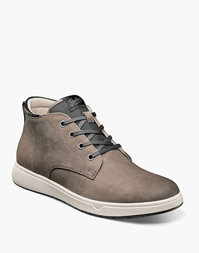 Heist Plain Toe Chukka Boot in Gray for $180.00 dollars.