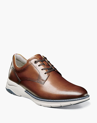 Frenzi Plain Toe Oxford in Cognac Multi for $180.00 dollars.