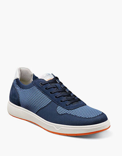 Heist Knit 6-Eye Lace To Toe Sneaker in Blue for $170.00 dollars.