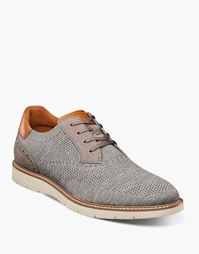 Vibe Knit Plain Toe Oxford in Gray for $160.00 dollars.