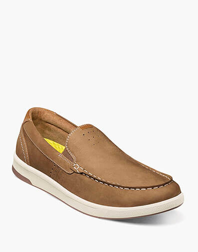 Crossover Moc Toe Slip On Sneaker in Mushroom for $170.00 dollars.