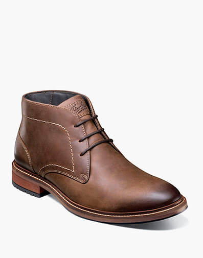 Forge Plain Toe Chukka Boot in Brown CH for $170.00 dollars.