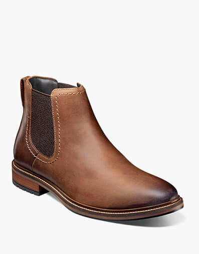 Forge Plain Toe Gore Boot in Brown CH for $170.00 dollars.