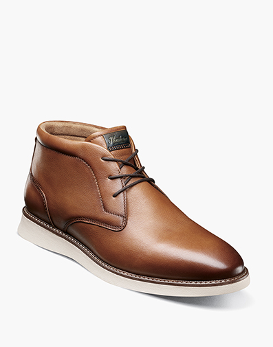 Launch Plain Toe Chukka Boot in Cognac Multi for $175.00 dollars.