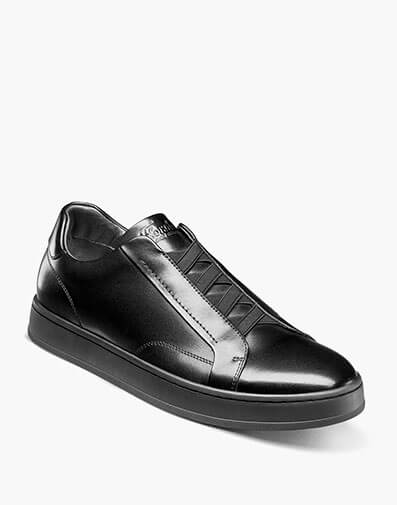Monopoli Elastic Lace To Toe Sneaker in Black for $175.00 dollars.