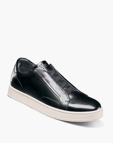 Monopoli Elastic Lace To Toe Sneaker in Black Multi for $175.00 dollars.