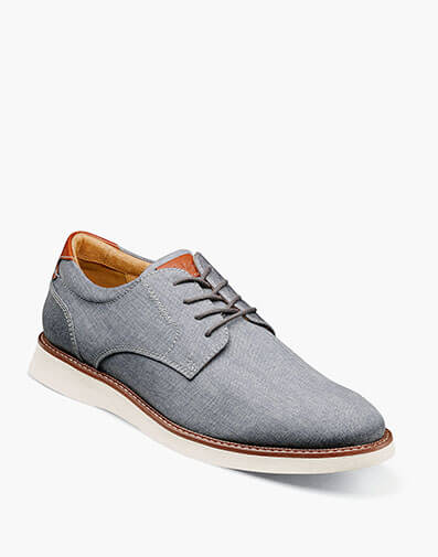 Launch Canvas Plain Toe Oxford in Gray for $140.00 dollars.