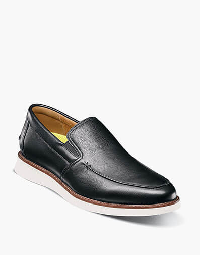 Launch Moc Toe Venetian Slip On in Black Multi for $170.00 dollars.