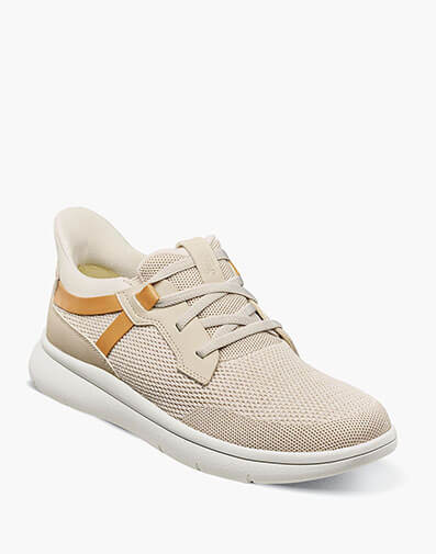Fleet Knit Elastic Lace Slip On Sneaker in Ice Multi for $160.00 dollars.