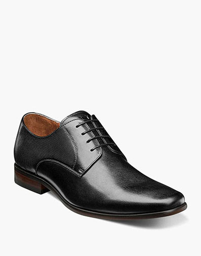 Postino Plain Toe Oxford in Black for $180.00 dollars.