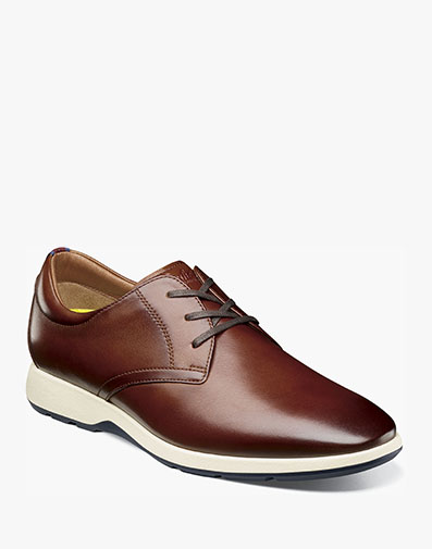 Transit Plain Toe Oxford in Cognac for $111.90 dollars.