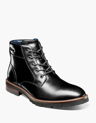 Renegade Plain Toe Chukka Boot in Black for $215.00 dollars.