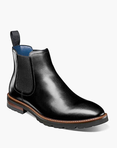 Renegade Plain Toe Gore Boot in Black for $215.00 dollars.