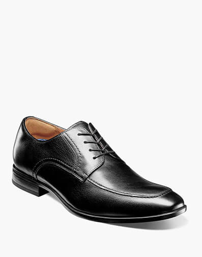 Zaffiro Moc Toe Oxford in Black for $180.00 dollars.