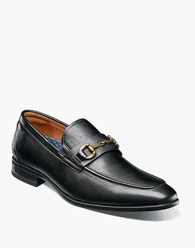 Zaffiro Moc Toe Bit Loafer II in Black for $180.00 dollars.