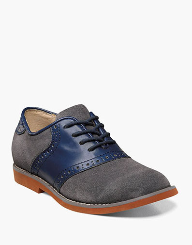Kennett Jr. Boys Plain Toe Saddle Shoe