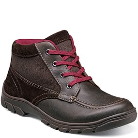 Trektion Jr. Boys Moc Toe Lace Up Boot