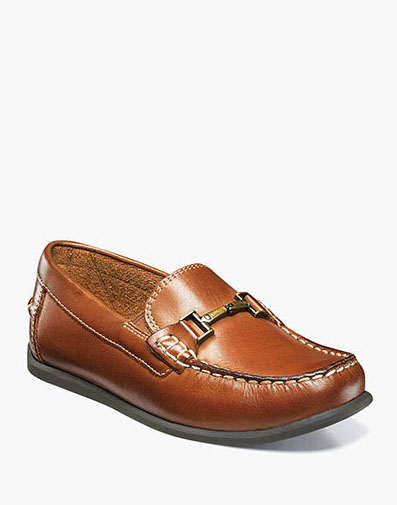 Jasper Jr. Boys Moc Toe Bit Loafer