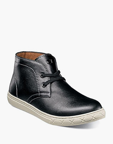 Curb Jr. Plain Toe Chukka Boot in Black for $75.00 dollars.
