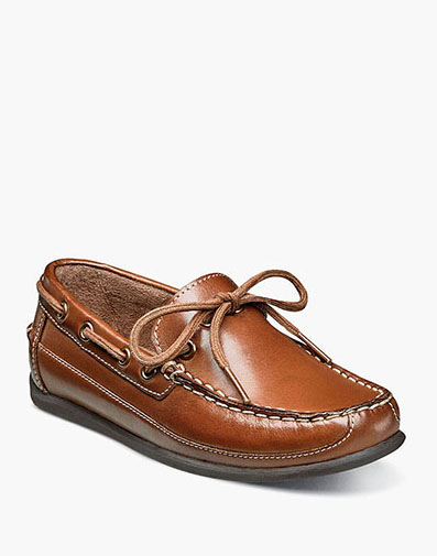 Jasper Tie Jr. Boys Moc Toe Slip On Loafer