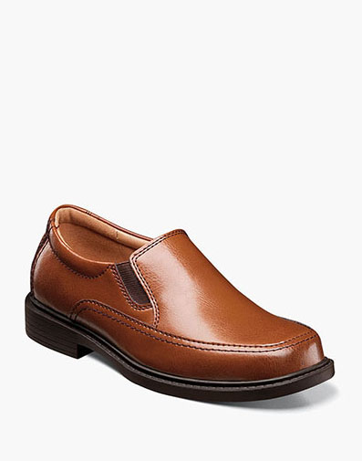 Bogan Jr. II Boys Moc Toe Slip On in Cognac for $90.00 dollars.