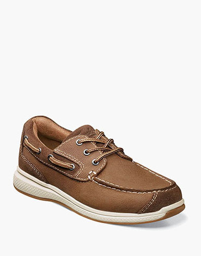 Great Lakes Jr. Boys Moc Toe Oxford in Stone for $75.00 dollars.