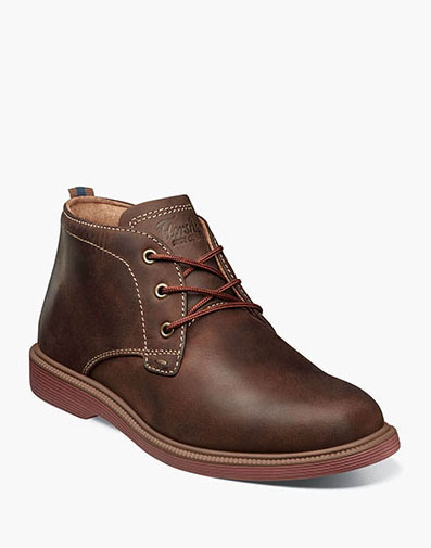 Supacush Jr. Boys Plain Toe Chukka Boot in Brown CH for $100.00 dollars.