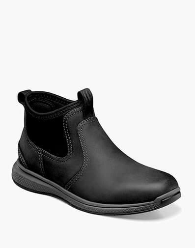 Great Lakes Jr.  Waterproof Plain Toe Gore Boot in Black Waxy for $100.00 dollars.
