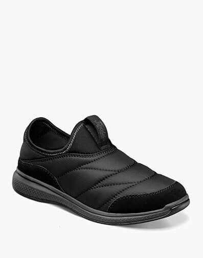 Java Jr. Boys Nylon Moc Toe Slip On in Black for $85.00 dollars.