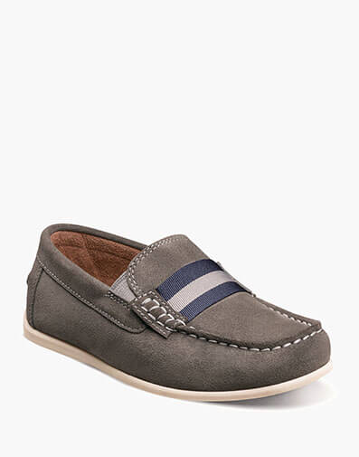 Jasper Jr. Boys Moc Toe Strap Loafer