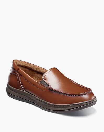 Central Jr. Moc Toe Venetian Loafer in Cognac for $90.00 dollars.